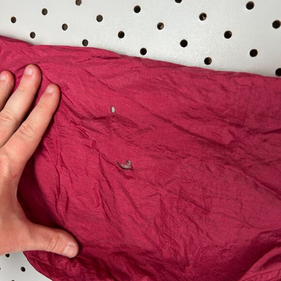 Alabama Crimson Tide Windbreaker Jacket Large 90s Pro Player Warm Up‎ Stitched - Picture 6 of 8